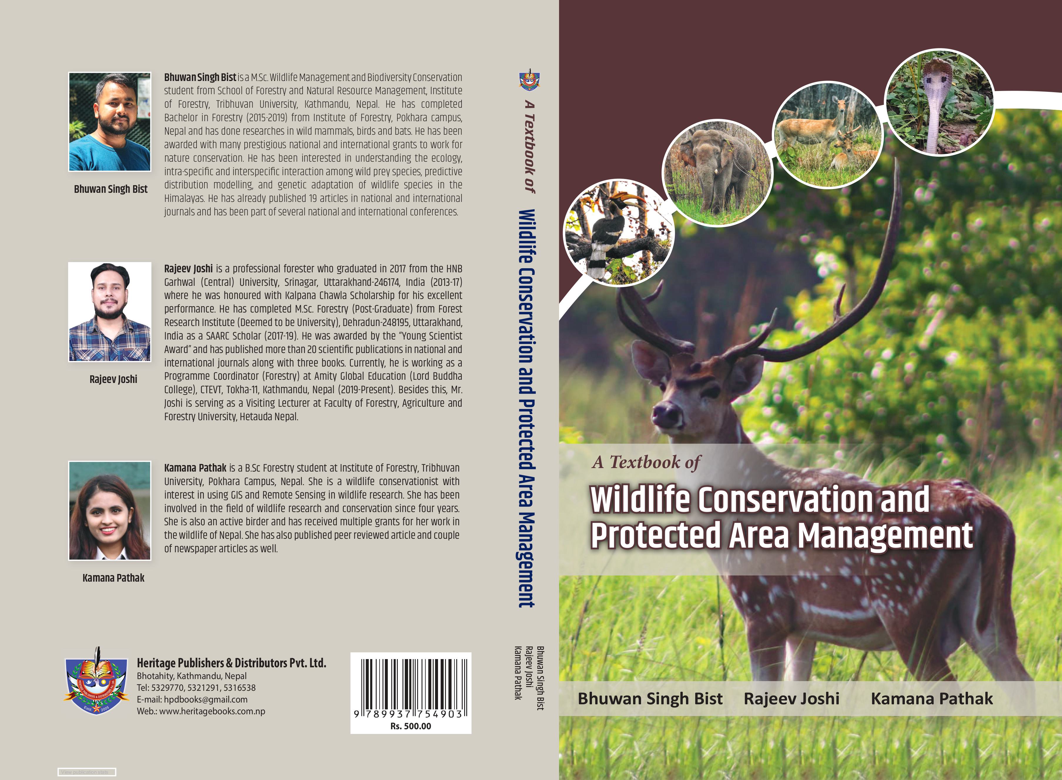 Wildlife Conservation Book